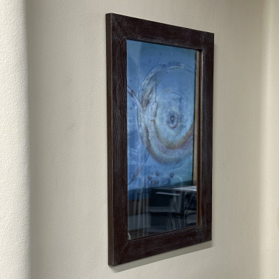 Будкрам купить Зеркало настенное 40х60, рама МДФ коричневый с серебром Sanpreis Зеркало настенное 40х60, рама МДФ коричневый с серебром Sanpreis 2