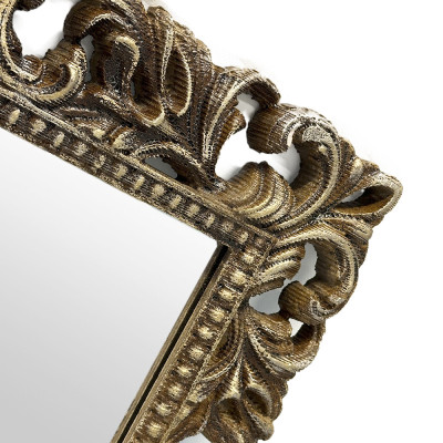 Будкрам купити Дзеркало настінне 55x73.5 см, рама МДФ різьблена Sanpreis Дзеркало настінне 55x73.5 см, рама МДФ різьблена Sanpreis 4