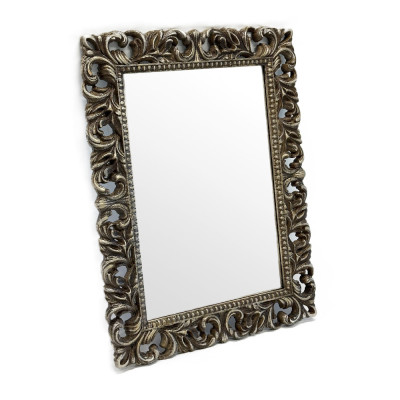 Будкрам купити Дзеркало настінне 55x73.5 см, рама МДФ різьблена Sanpreis Дзеркало настінне 55x73.5 см, рама МДФ різьблена Sanpreis 3