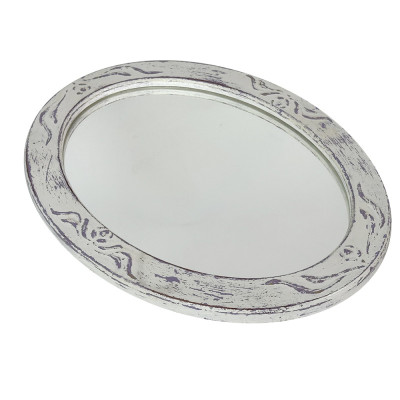 Будкрам купити Дзеркало настінне овальне ПРОВАНС 29х38 см з ліпленням Sanpreis Дзеркало настінне овальне ПРОВАНС 29х38 см з ліпленням Sanpreis 2