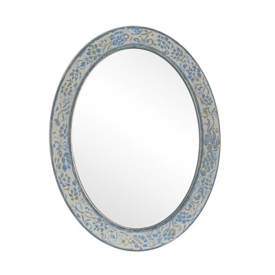 Будкрам купить Зеркало овальное 29х38 см настенное, кантри  Sanpreis