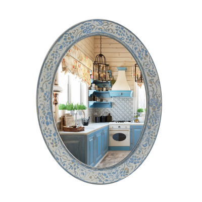 Будкрам купити Дзеркало овальне 29х38 см настінне, кантрі Sanpreis Дзеркало овальне 29х38 см настінне, кантрі Sanpreis 2