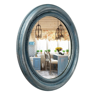 Будкрам купити Дзеркало кругле Ø37 см настінне, кантрі Sanpreis