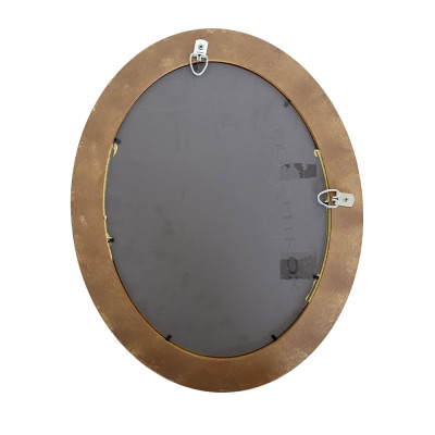 Будкрам купить Зеркало овальное 37х46 см, настенное, рамка МДФ Sanpreis Зеркало овальное 37х46 см, настенное, рамка МДФ Sanpreis 4