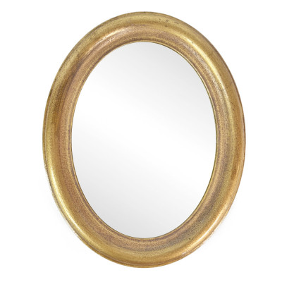 Будкрам купить Зеркало овальное 37х46 см, настенное, рамка МДФ Sanpreis