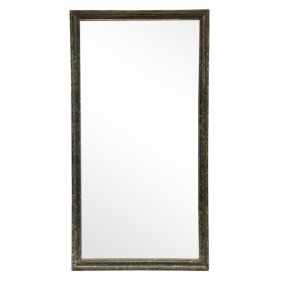 Будкрам купить Зеркало настенное ITALY 57x108 см в  деревянной рамке Sanpreis