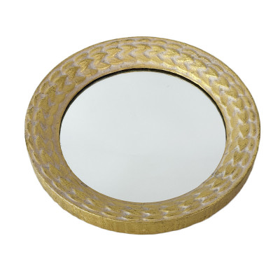 Будкрам купити Дзеркало Косичка Ø24 см настінне, золото Sanpreis Дзеркало Косичка Ø24 см настінне, золото Sanpreis 3