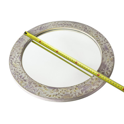 Будкрам купити Дзеркало кругле Ø43.5 см настінне з ліпленням Sanpreis Дзеркало кругле Ø43.5 см настінне з ліпленням Sanpreis 4