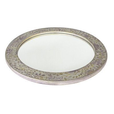 Будкрам купити Дзеркало кругле Ø43.5 см настінне з ліпленням Sanpreis Дзеркало кругле Ø43.5 см настінне з ліпленням Sanpreis 3