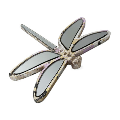 Будкрам купити Дзеркало декоративне БАЛКА 23.5х30 см, настінне, поталь золото Sanpreis