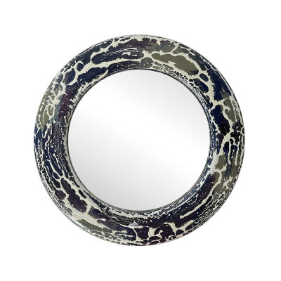 Будкрам купить Зеркало круглое Ø26 см, настенное Military, маленькое Sanpreis