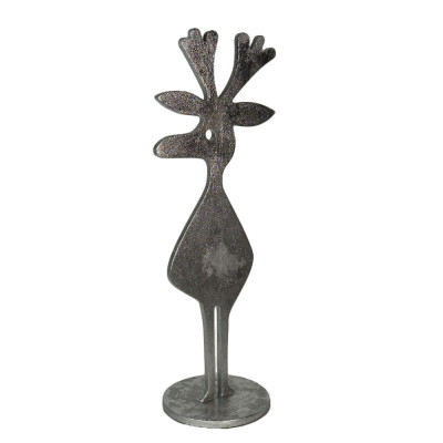 Будкрам купить Декоративная фигурка  Олень с зеркалом, поталь  Sanpreis Декоративная фигурка  Олень с зеркалом, поталь  Sanpreis 4