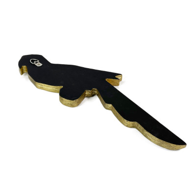 Будкрам купити Декоративна фігурка ПАПУГАЙ 18х51 см, золото поталь Sanpreis Декоративна фігурка ПАПУГАЙ 18х51 см, золото поталь Sanpreis 5