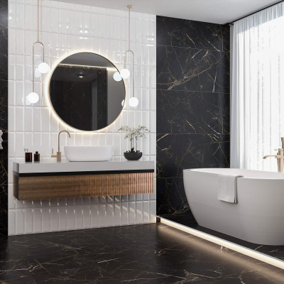 Будкрам купить MARMO PERLANERA Чорний 600x600  (1 сорт) MARMO PERLANERA Чорний 600x600  (1 сорт) 2