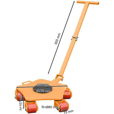 Будкрам купити Транспортувальна платформа Cormak CRP5T Транспортувальна платформа Cormak CRP5T 3