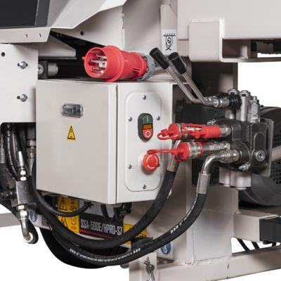 Будкрам купити Напівавтоматична машина для різання та розколу дров Lumag SSA500EH-PRO/SZ Напівавтоматична машина для різання та розколу дров Lumag SSA500EH-PRO/SZ 6