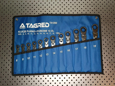 Будкрам купити Набір ключів комбінованих, 12 шт TAGRED TA1203 Набір ключів комбінованих, 12 шт TAGRED TA1203 9
