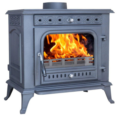 Будкрам купити Чавунна дров'яна піч-камін THUNDER Helios 10кВт Чавунна дров'яна піч-камін THUNDER Helios 10кВт 2