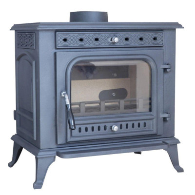 Будкрам купити Чавунна дров'яна піч-камін THUNDER Helios 10кВт Чавунна дров'яна піч-камін THUNDER Helios 10кВт 6