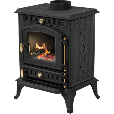 Будкрам купити Чавунна дров'яна піч-камін THUNDER Agni 7кВт