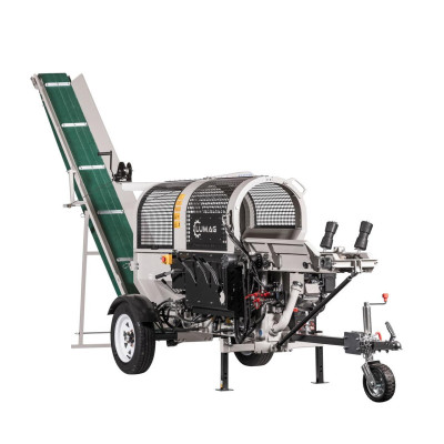 Будкрам купити Напівавтоматична машина для різання та розколу дров Lumag SSA 400GHPROS