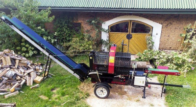 Будкрам купить Полуавтоматическая машина для резки и раскола дров OPTIMAT Titanium CLS 12 Полуавтоматическая машина для резки и раскола дров OPTIMAT Titanium CLS 12 3