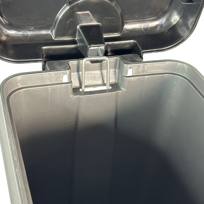 Будкрам купить Ведро для мусора с педалью 20 Л прямоугольное, пластик, серый - УЦЕНКА SNMZ Ведро для мусора с педалью 20 Л прямоугольное, пластик, серый - УЦЕНКА SNMZ 3