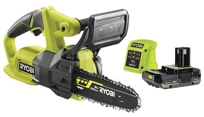 Будкрам купити Ryobi Пила ланцюгова акумуляторна ONE+ RY18CS20A-125 18В акб 1х2.5А·год ЗП 20см 2.3кг