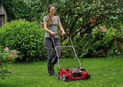 Будкрам купить Einhell Аэратор-скарификатор аккумуляторный GE-SC 36/35 Li - Solo 36В 35см бесщеточные ножи 16шт 9.94кг (без АКБ и ЗУ) Einhell Аэратор-скарификатор аккумуляторный GE-SC 36/35 Li - Solo 36В 35см бесщеточные ножи 16шт 9.94кг (без АКБ и ЗУ) 3
