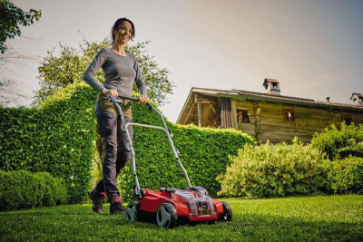 Будкрам купить Einhell Аэратор-скарификатор аккумуляторный GE-SC 36/35 Li - Solo 36В 35см бесщеточные ножи 16шт 9.94кг (без АКБ и ЗУ) Einhell Аэратор-скарификатор аккумуляторный GE-SC 36/35 Li - Solo 36В 35см бесщеточные ножи 16шт 9.94кг (без АКБ и ЗУ) 4