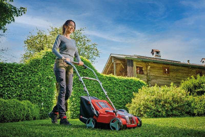 Будкрам купить Einhell Аэратор-скарификатор аккумуляторный GE-SA 36/35 Li - Solo 36В 35см бесщеточные ножи 16шт 11.31кг (без АКБ и ЗУ) Einhell Аэратор-скарификатор аккумуляторный GE-SA 36/35 Li - Solo 36В 35см бесщеточные ножи 16шт 11.31кг (без АКБ и ЗУ) 2