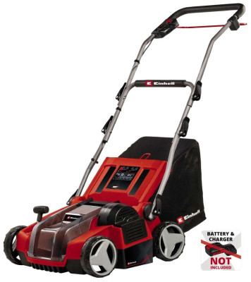Будкрам купить Einhell Аэратор-скарификатор аккумуляторный GE-SA 36/35 Li - Solo 36В 35см бесщеточные ножи 16шт 11.31кг (без АКБ и ЗУ)