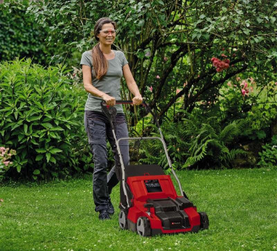 Будкрам купить Einhell Аэратор-скарификатор электрический GE-SA 1435/1 1400Вт 35см ножи 16шт 10.18кг Einhell Аэратор-скарификатор электрический GE-SA 1435/1 1400Вт 35см ножи 16шт 10.18кг 2