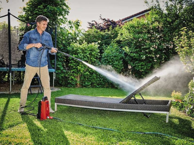 Будкрам купити Einhell Мінімийка високого тиску TC-HP 90, 1200Вт, 90бар, 372л/год, шланг 3м, 3.9кг Einhell Мінімийка високого тиску TC-HP 90, 1200Вт, 90бар, 372л/год, шланг 3м, 3.9кг 8