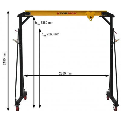 Будкрам купити Козловий кран CORMAK PK1 Козловий кран CORMAK PK1 4