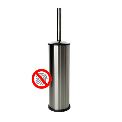 Будкрам купить Ершик для унитаза CAMBER с силиконовой щеткой, нержавеющая сталь Sanpreis