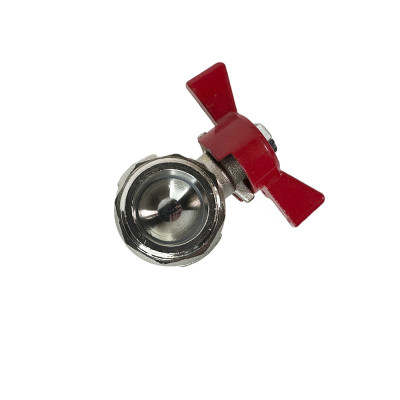 Будкрам купить Кран шаровый TAMIGI Ø1/2″ ВЗ "бабочка", латунь Sanpreis Кран шаровый TAMIGI Ø1/2″ ВЗ "бабочка", латунь Sanpreis 3