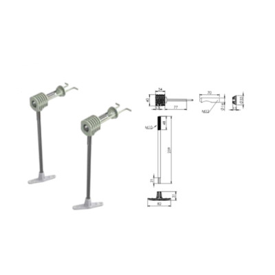 Будкрам купить Комплект креплений для подвесного унитаза T3 34/13, нижнее Sanpreis Комплект креплений для подвесного унитаза T3 34/13, нижнее Sanpreis 2