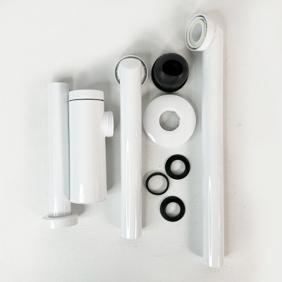 Будкрам купити Сифон для прямого Місяця 1-1/4 раковини "350-250-200, круглий, білий sanpreis Сифон для прямого Місяця 1-1/4 раковини "350-250-200, круглий, білий sanpreis 4