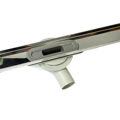 Будкрам купить Трап для душа CLASSIC LEGAL  80 см, горизонтальный,  поворотный сифон, с гидрозатвором, решётка квадрат Sanpreis Трап для душа CLASSIC LEGAL  80 см, горизонтальный,  поворотный сифон, с гидрозатвором, решётка квадрат Sanpreis 3