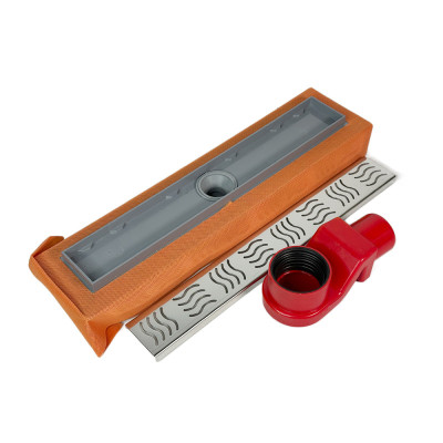 Будкрам купити Душ -драбина Еко 40 см з мембраною, горизонталь із ротацією сифона Душ -драбина Еко 40 см з мембраною, горизонталь із ротацією сифона 2