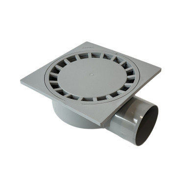 Будкрам купити Мотузка на терасу 25х25 см, горизонтальний пластик DN100 Sanpreis