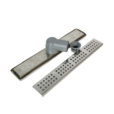 Будкрам купити Душовий пандус у корпусі з нержавіючої сталі 40 см, горизонтальний з поворотним сифоном та гідравлічним саджанцем Sanpreis Душовий пандус у корпусі з нержавіючої сталі 40 см, горизонтальний з поворотним сифоном та гідравлічним саджанцем Sanpreis 3