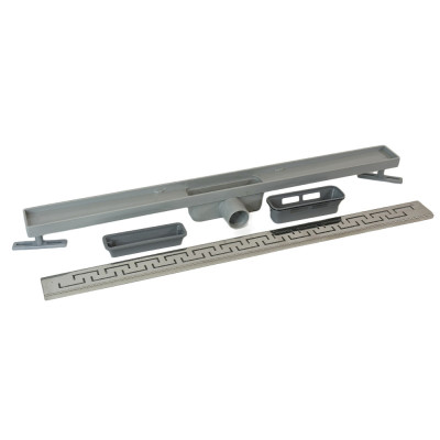 Будкрам купити Класичний душ класичного 80 см, горизонтальний, з гідравлічною рослиною, Labyrinth Trate Sanpreis Класичний душ класичного 80 см, горизонтальний, з гідравлічною рослиною, Labyrinth Trate Sanpreis 4