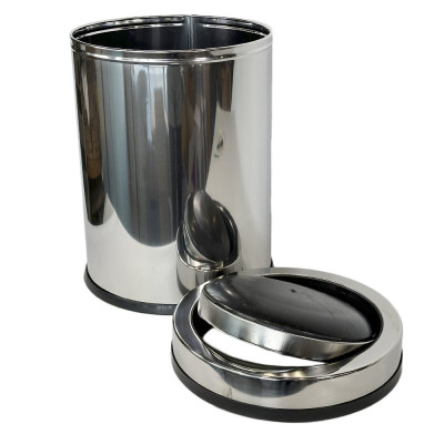 Будкрам купить Мусорное ведро 32Л поворотная крышка, нержавеющая сталь, хром-УЦЕНКА VINKS Мусорное ведро 32Л поворотная крышка, нержавеющая сталь, хром-УЦЕНКА VINKS 4