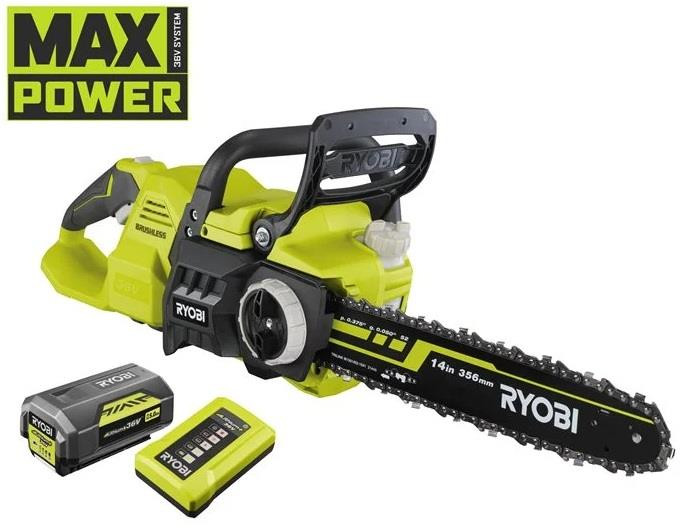 Будкрам купити Ryobi Пила ланцюгова акумуляторна Max Power RY36CSX35A-150 36В 35см 1х5А·год 4кг
