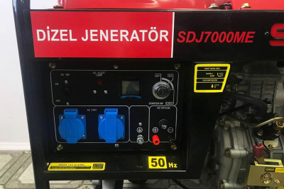 Будкрам купити Дизельний генератор SOLAX SDJ7000ME Дизельний генератор SOLAX SDJ7000ME 6