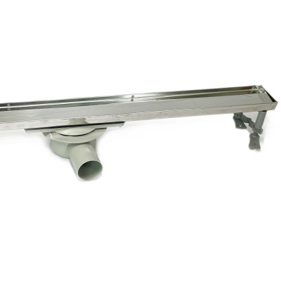 Будкрам купити Трап для душу CLASSIC LEGAL 80 см, горизонтальний, поворотний сифон, грати під плитку Sanpreis Трап для душу CLASSIC LEGAL 80 см, горизонтальний, поворотний сифон, грати під плитку Sanpreis 2