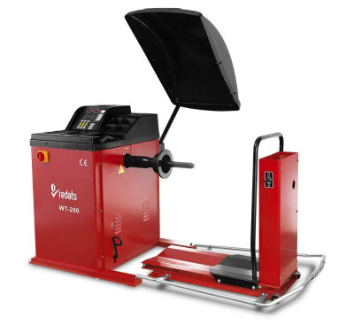 Будкрам купити Напівавтоматичний балансувальний верстат з підйомником REDATS WT-200 для вантажних шин (230 V, 10 «- 30», ALU3)