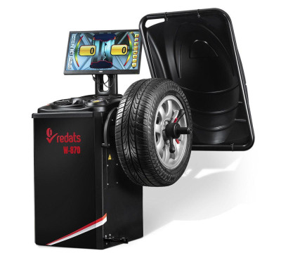 Будкрам купити Автоматичний балансувальний верстат REDATS W-870 (230 V, 8-35», лаз., ALU7)